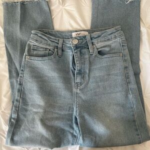 Zara Women's Light Blue Ankle Jeans